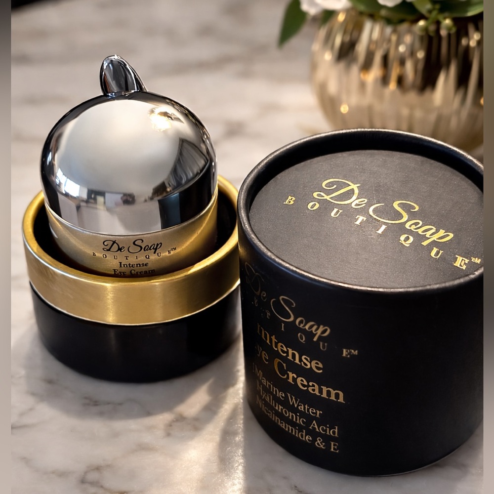 DeSoap Boutique Intense Eye Cream – Silver & Gold